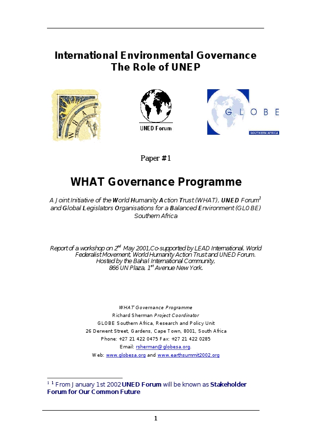 ieg-unepwhat