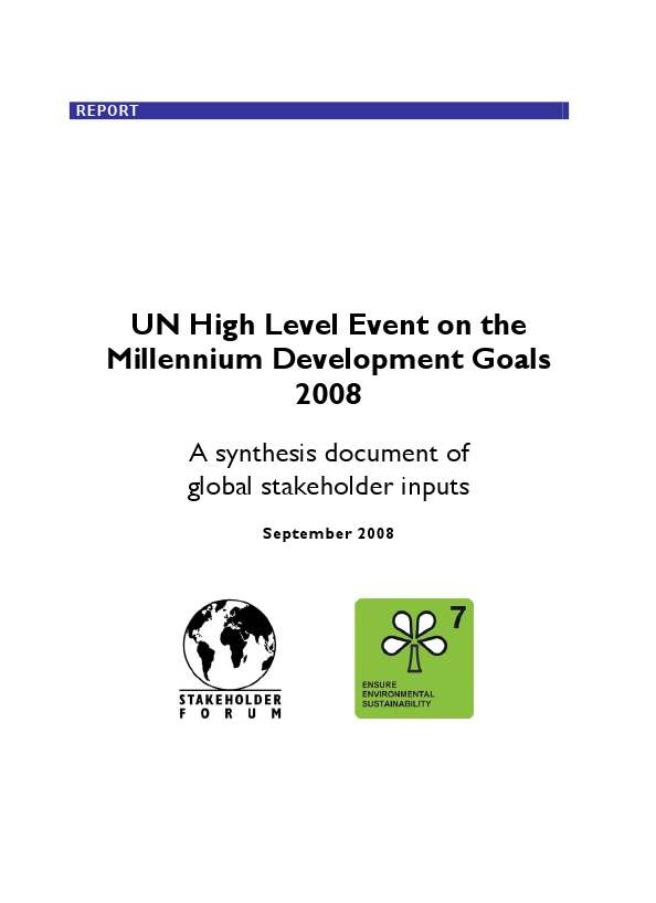 MDG_Synthesis_Document