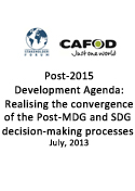 Cover Post-2015 Development Agenda